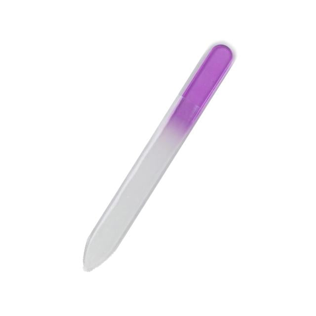 sublimation blank purple glass nail file