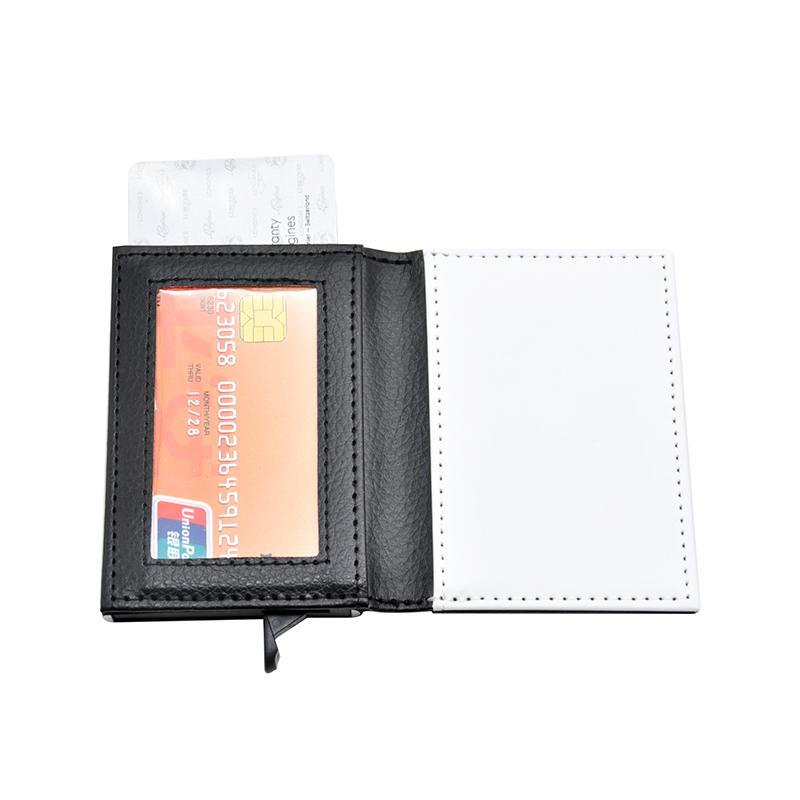 sublimation blank pu smart card holder