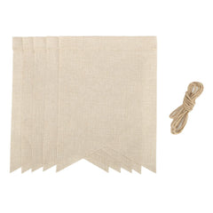 sublimation blanks burlap banner flags