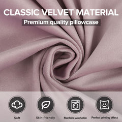 sublimation blank velvet skin friendly cushion pillow cover