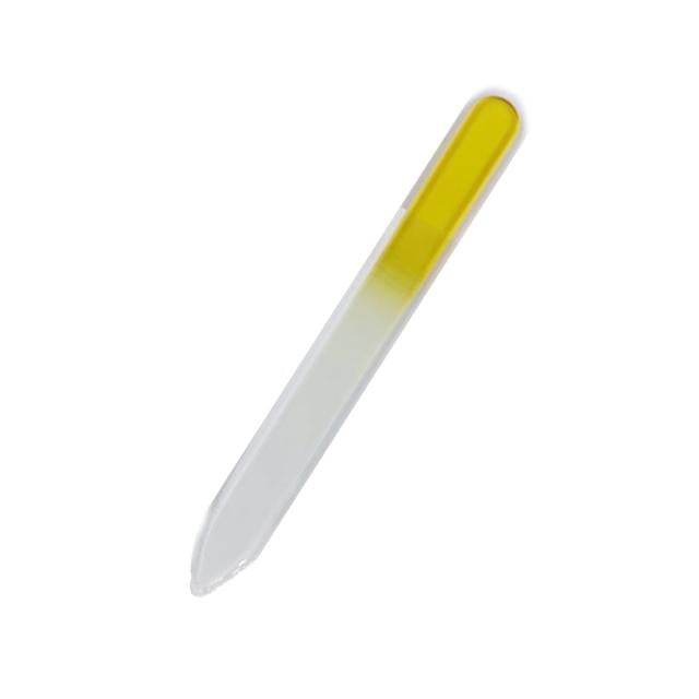 sublimation blank yellow glass nail file