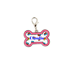 sublimation blank pet tag dog bone print