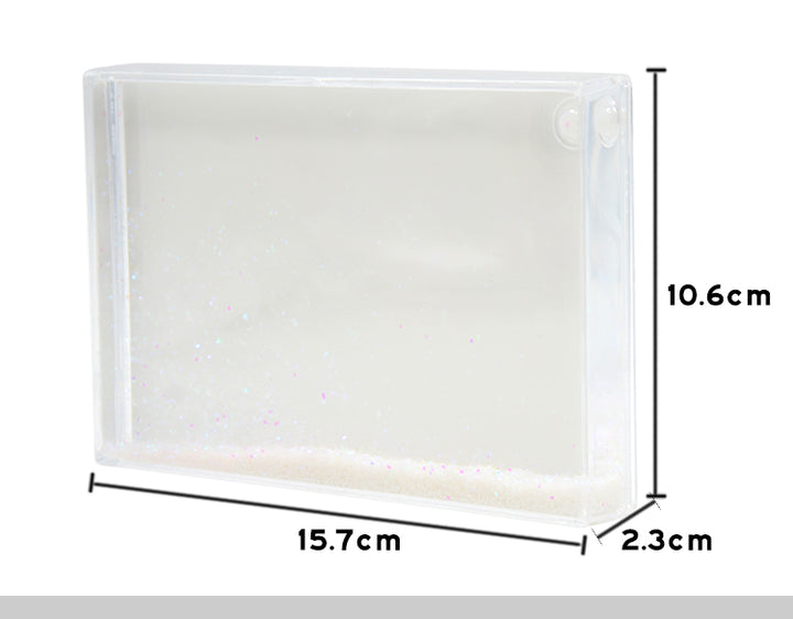 sublimation blank liquid filled acrylic block subliflex