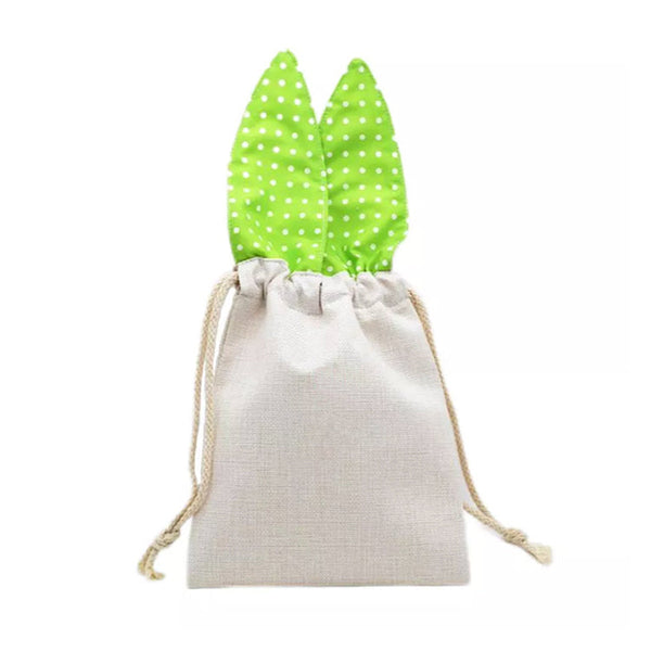Easter Draw String - Green - Small - 32 x 16 cm
