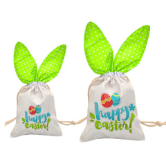 Easter Draw String - Green - Small - 32 x 16 cm