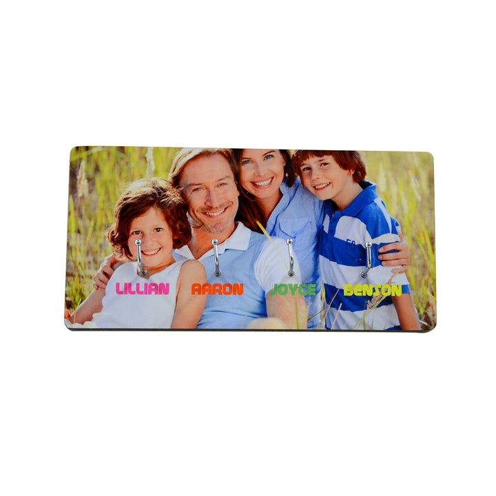 sublimation rectangle coat hanger with hooks