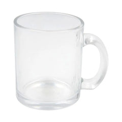 10oz Clear Glass Mug