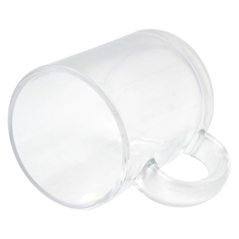 Sublimation 11oz Glass Mug Clear