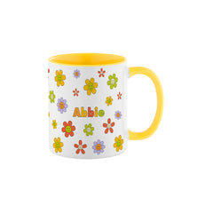 11oz Inner and Handle Colour Mug-Yellow – SubliBlanks Ltd