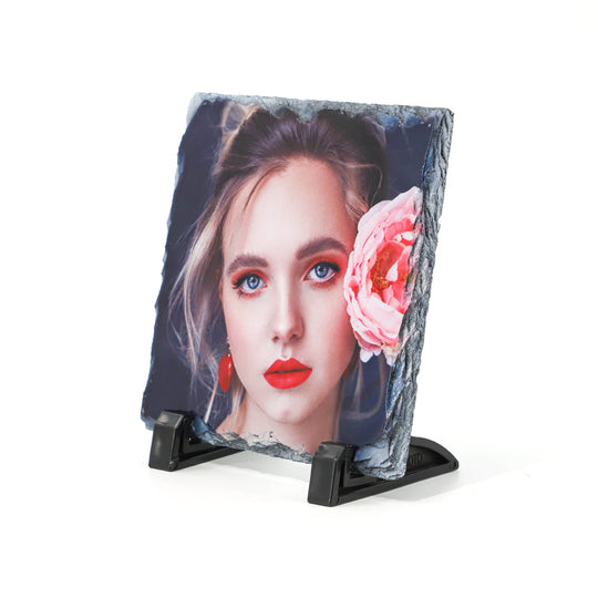 Photo Rock Slate 20cm x 20cm Glossy sublimation blanks