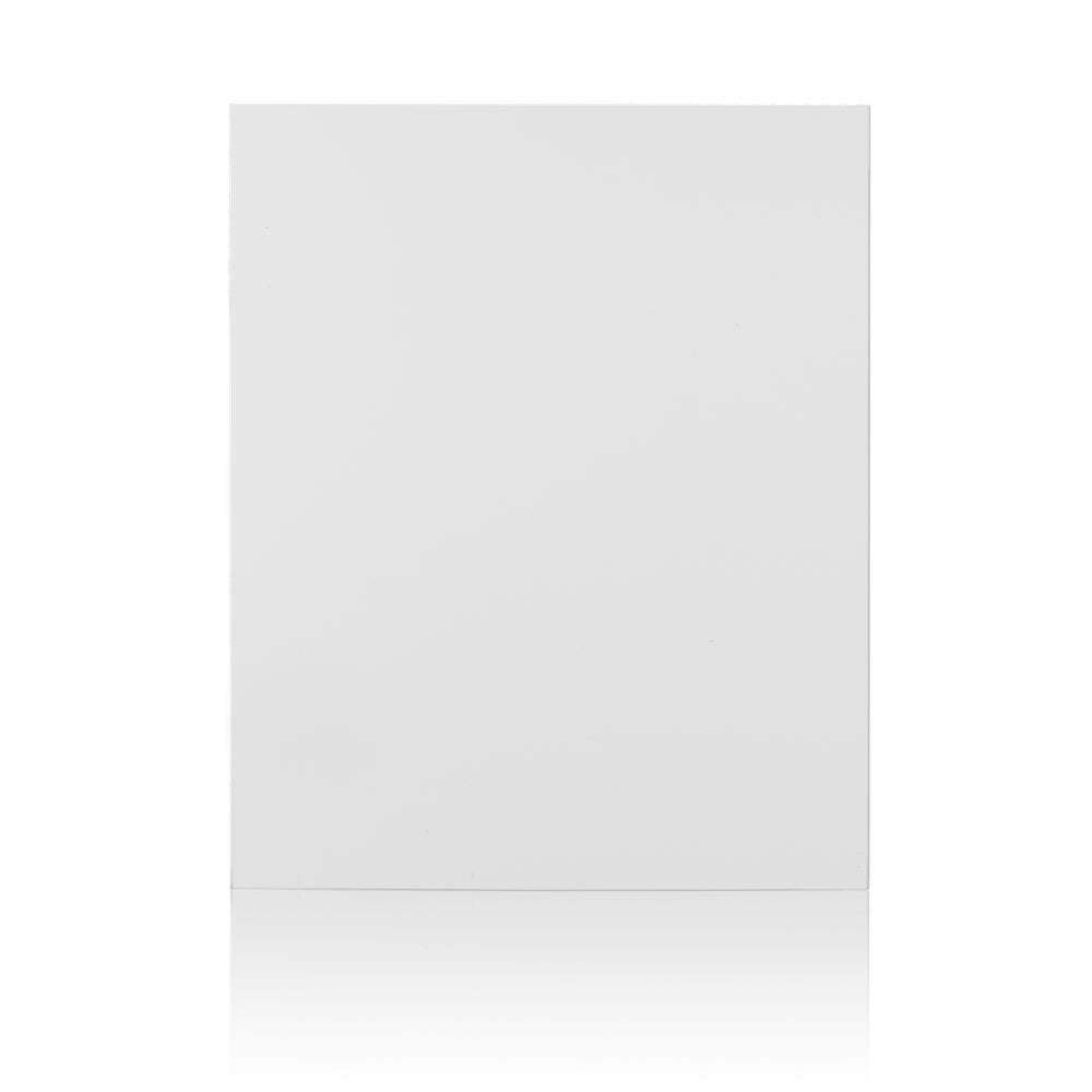 White Aluminium Sheet 15 x 20 cm