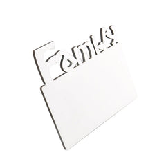 MDF Photo Frame - Family