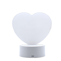 Sublimation LED Lamp - Heart