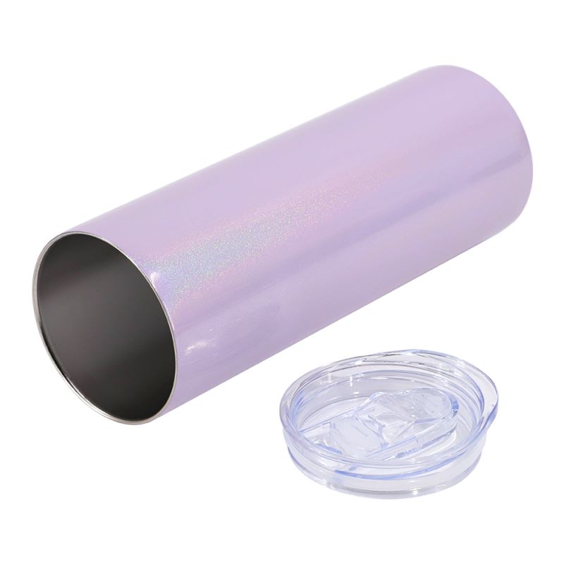 20oz Stainless Steel Tumbler - Sparkle Purple