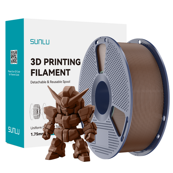 Sunlu PLA+ 2.0 Coffee Brown Filament