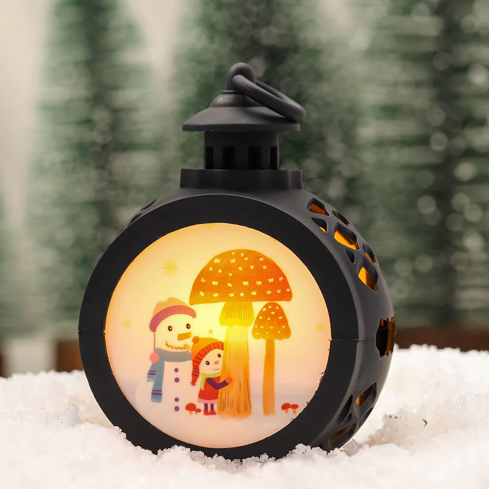 black sublimation lantern