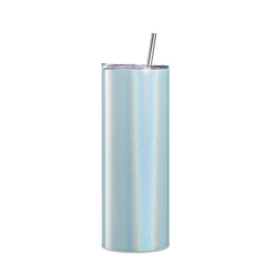 20oz Stainless Steel Tumbler - Mint Green Sparkle