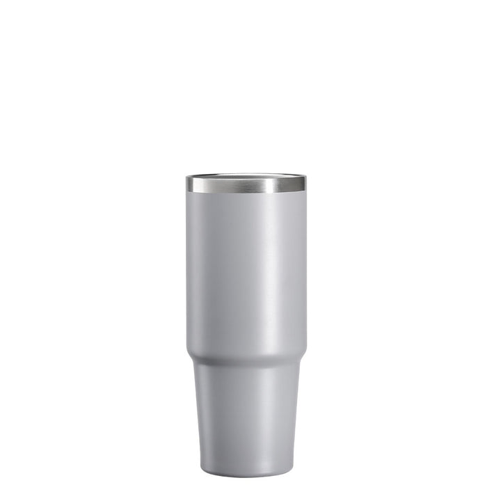 30OZ sublimation Stainless Steel Tumbler with Handle Grey Matte
