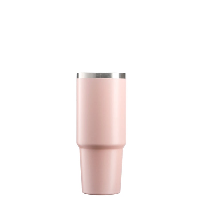 30OZ Stainless Steel Tumbler with Handle Pink Matte