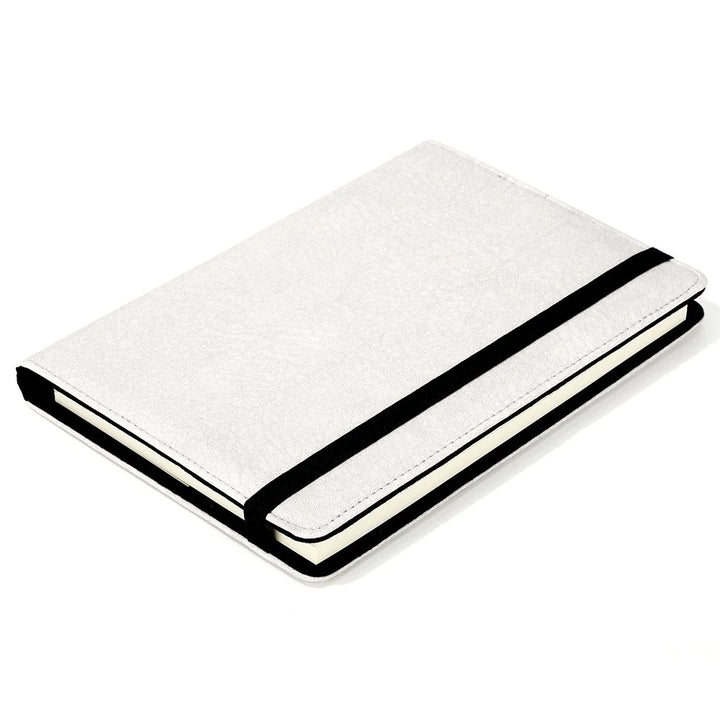 sublimation a5 linen notebook white