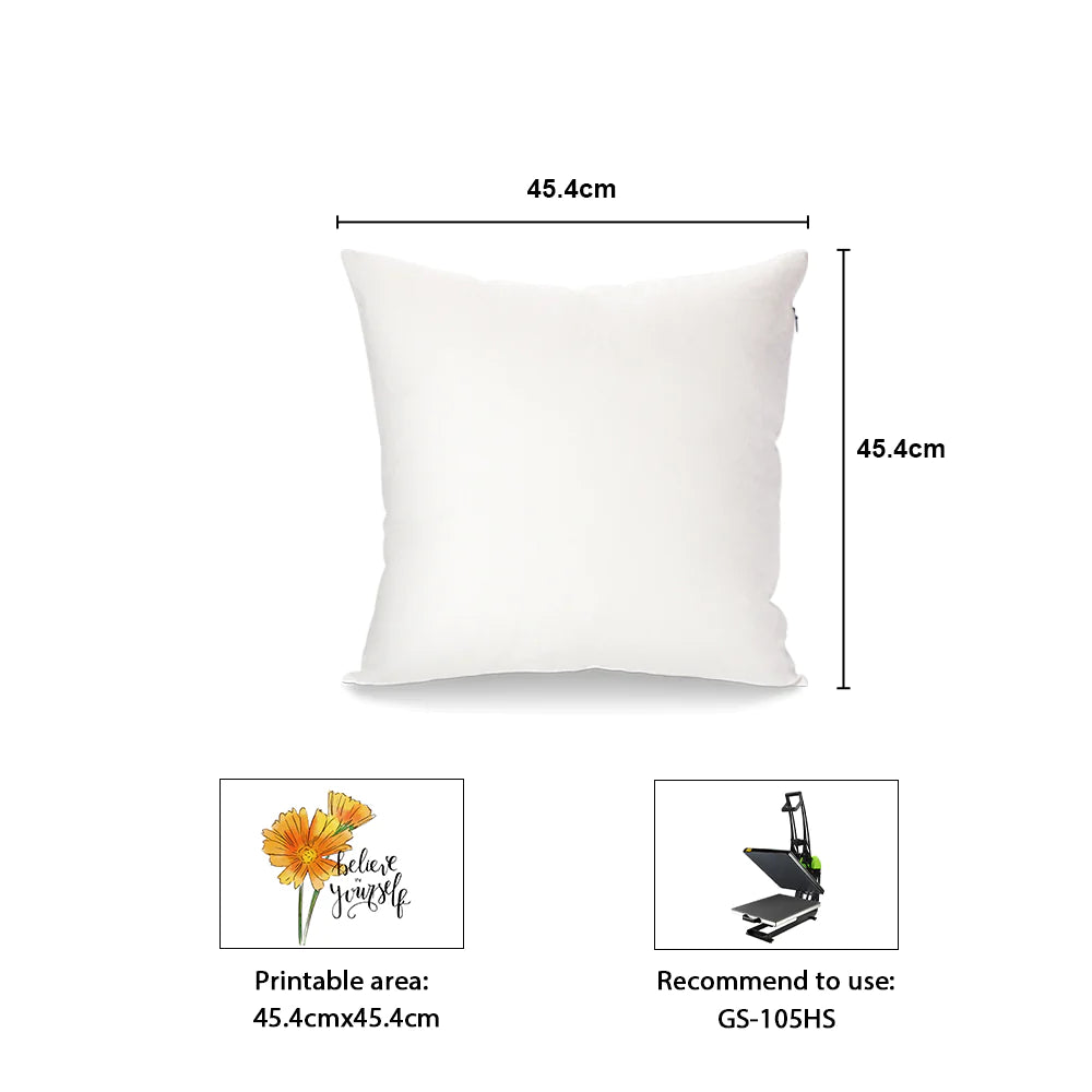 Charpie polyester cushion cover for sublimation – SubliBlanks Limited