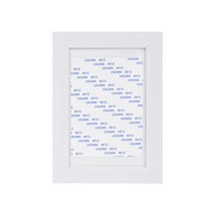 Sublimation Plastic Photo Panel With Aluminium Insert - 8" - White