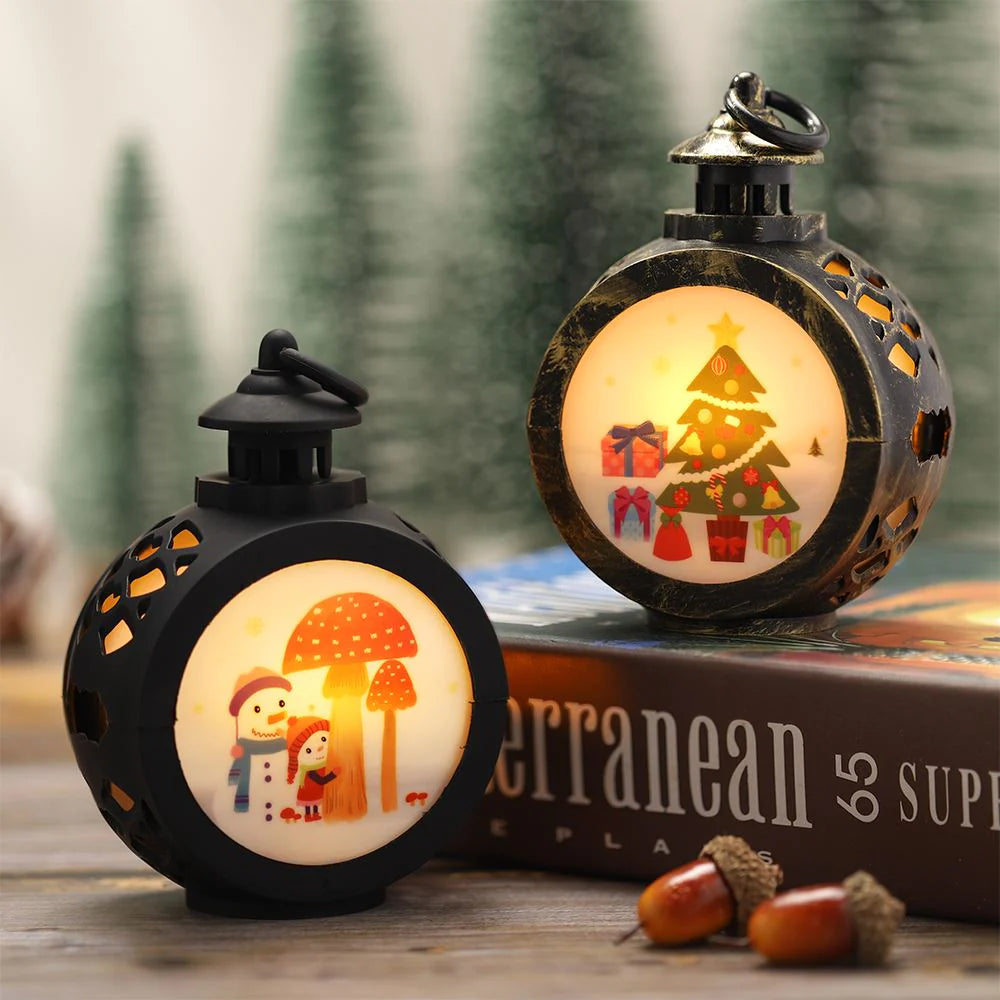 black sublimation lantern