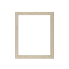 Sublimation Plastic Photo Panel With Aluminium Insert - 8" - Natural