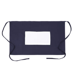 Adult Waist Apron with Pocket - Blue