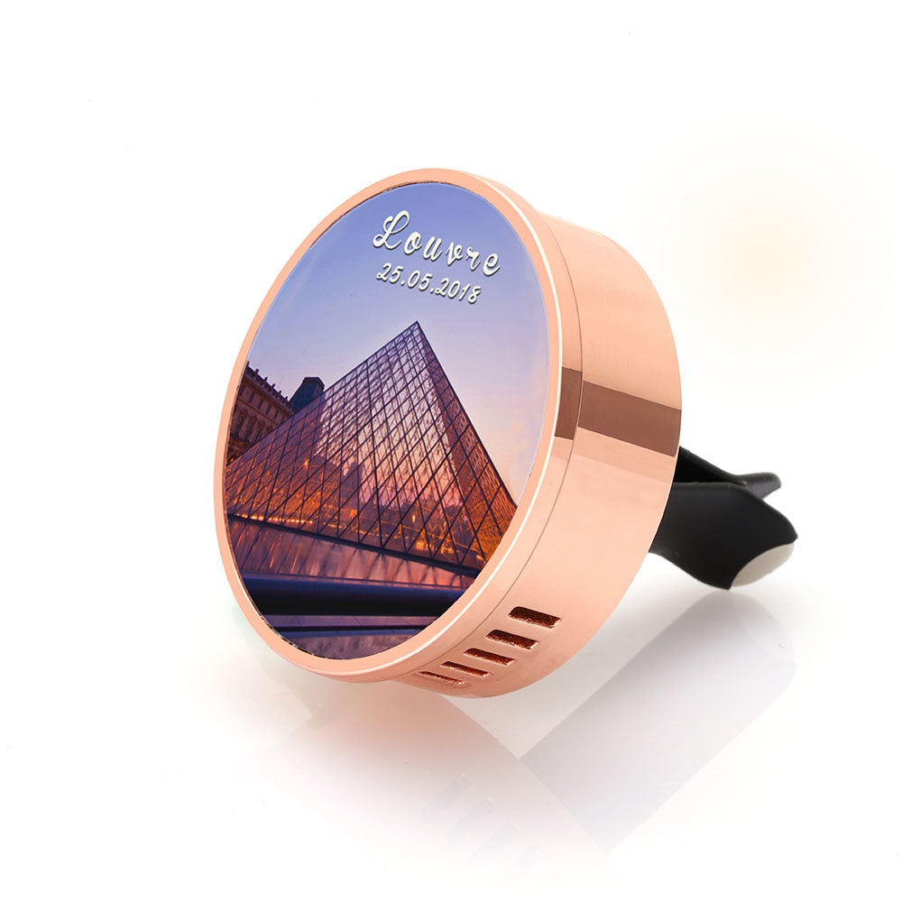 Sublimation Air Freshener Blanks-Rose Gold