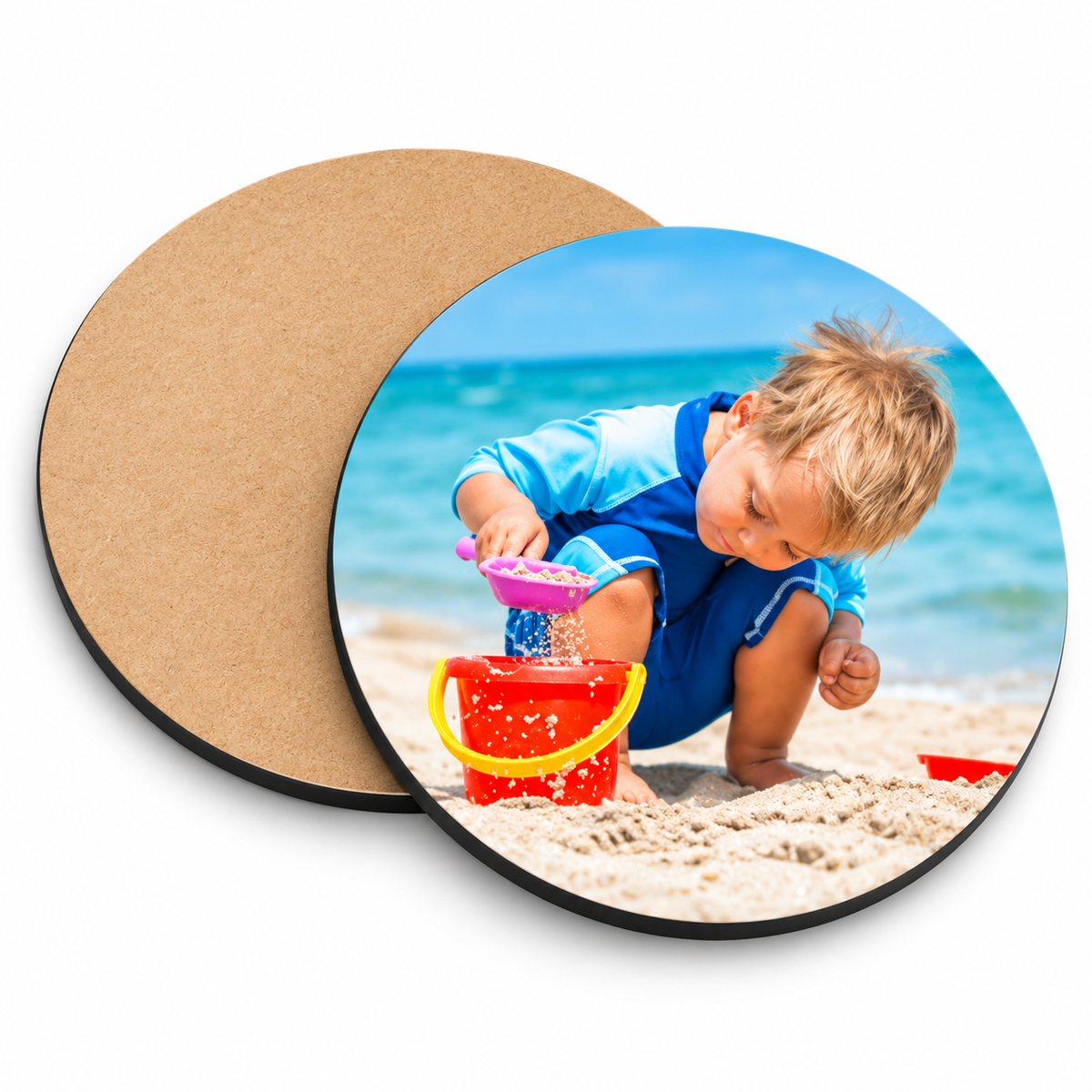 UniSub Round Hardboard Coaster