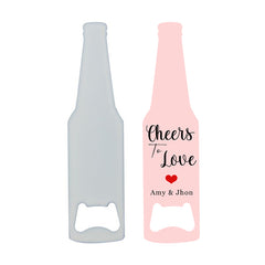 sublimation blank stainless steel white bottle opener