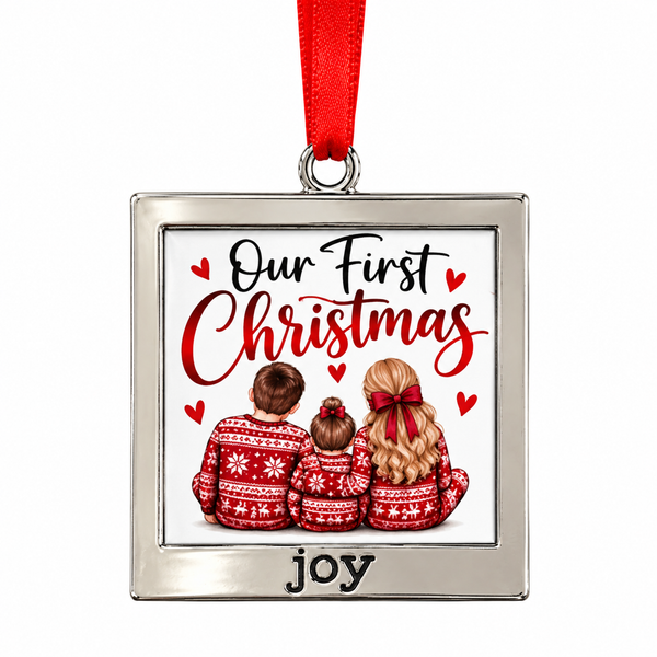 Sublimation Christmas Decoration – Metal Joy Photo Frame