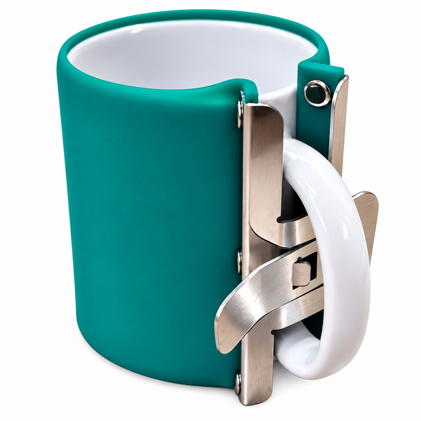 10/11oz Green Silicone Mug Clamp for Sublimation