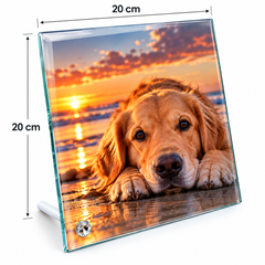 Square Glass Frame - 20 x 20