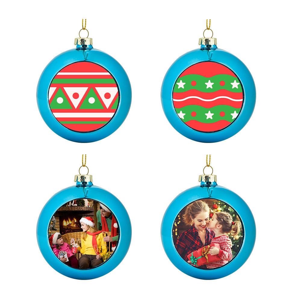 Christmas bauble - Blue