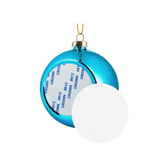 Christmas bauble - Blue