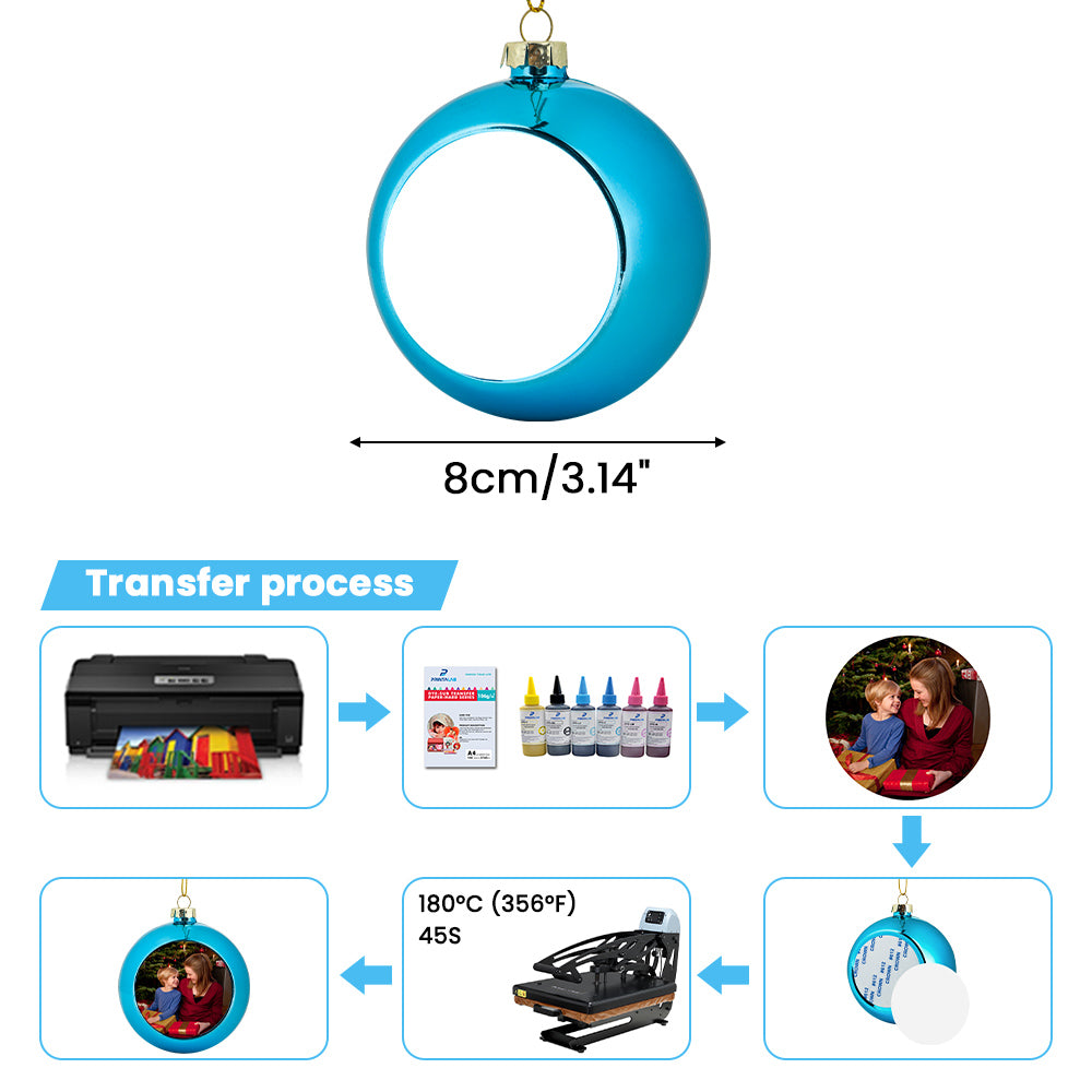 Christmas bauble - Blue