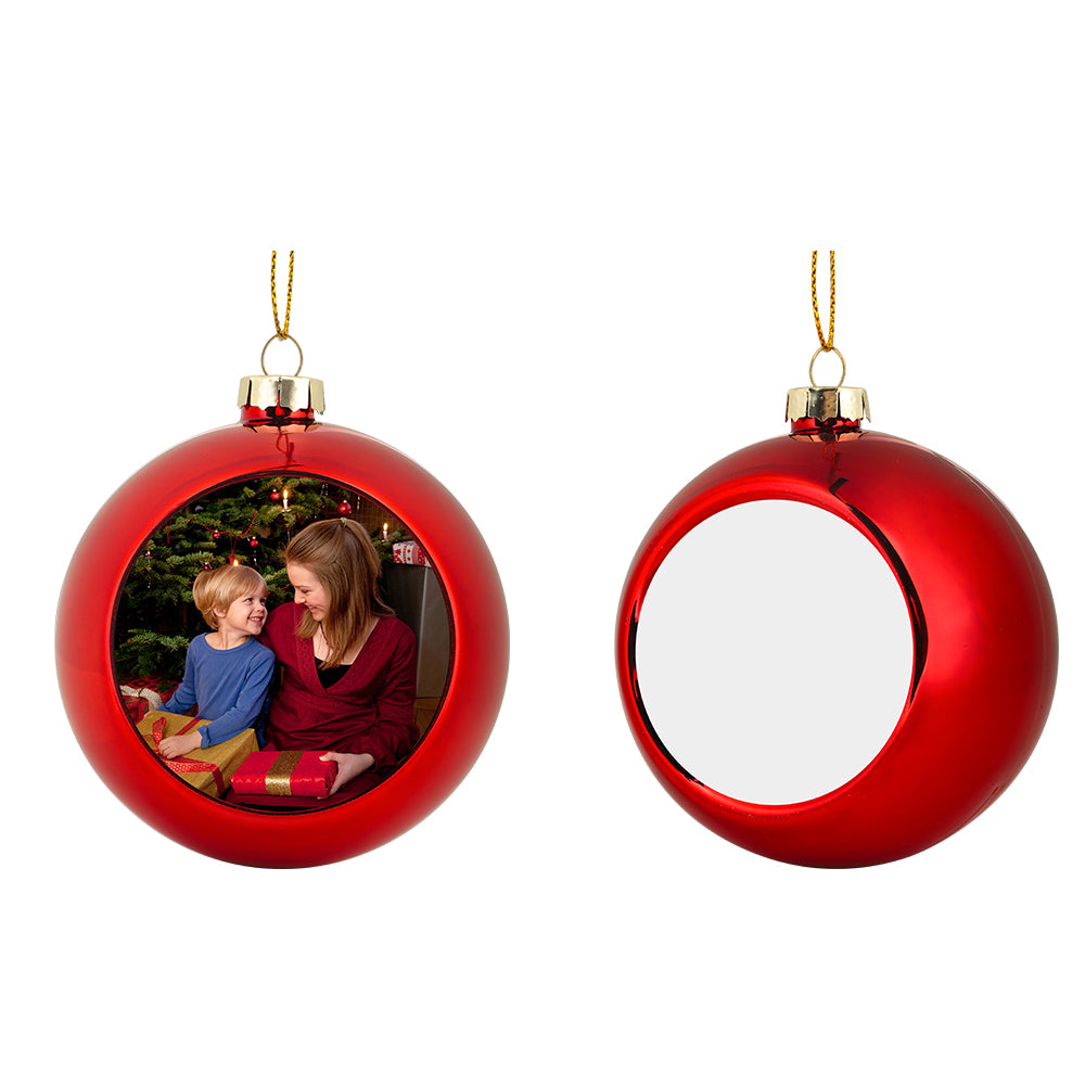 Christmas bauble - Red
