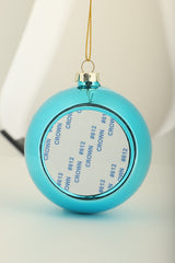 Christmas bauble - Blue