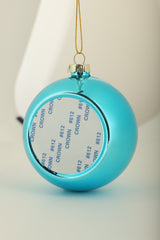 Christmas bauble - Blue