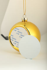 Christmas bauble - Gold