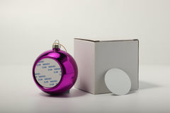 Christmas bauble - Pink