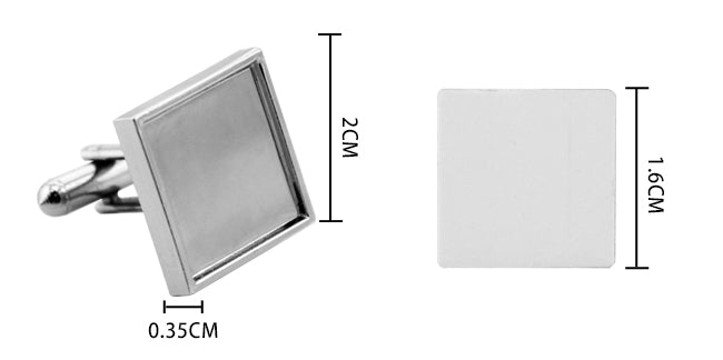 Sublimation Cufflinks Gift box
