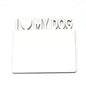 MDF Fridge Magnet - I Love My Dog