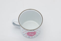 Enamel 12oz Photo Mug + Gift box