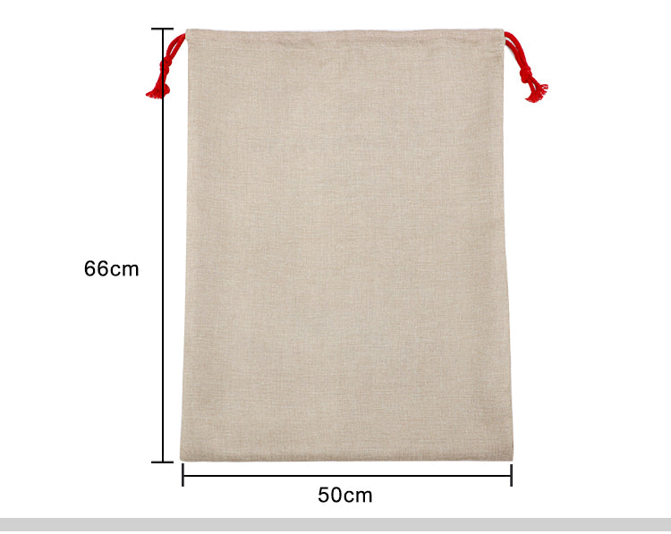 Faux Burlap Sack - 50 x 66 cm