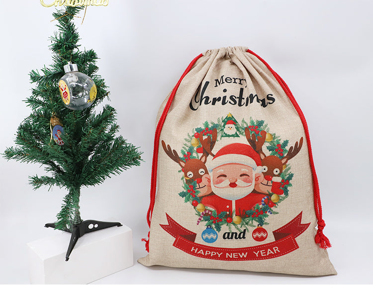Faux Burlap Sack - 50 x 66 cm
