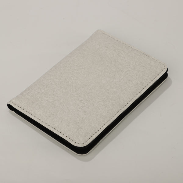 Poly PU Passport Cover - White