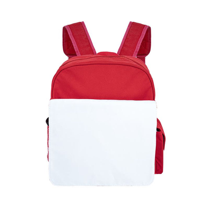 sublimation Red Kids Backpack